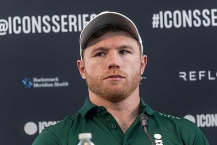 Jersey,City,,Nj,-,June,29,,2022:,Canelo,Alvarez,Attends