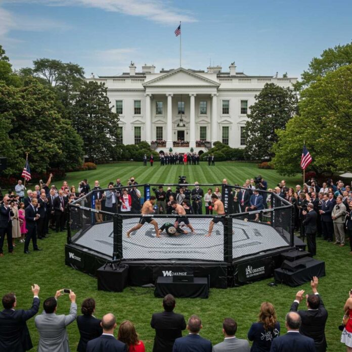 Mma,In,The,Whote,House