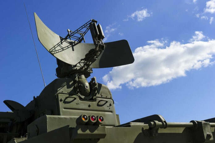 Air,Defense,Radar,Of,Military,Mobile,Mighty,Rocket,Launcher,System