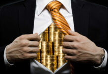 Shocking Wealth Gap Revealed — 90% Left Behind Businessman revealing gold coins under his shirt