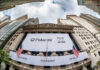 Shocking Palantir Donations Stir Outrage Palantir Technologies banner displayed on the New York Stock Exchange building