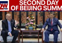 WATCH: Trump and Xi meet for last round of talks during China visit