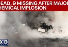Washington Paper Mill Horror: Nine Workers Missing At least 1 dead, 9 missing after chemical explosion in Longview | FOX 13 Seattle