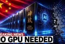 China Just Built The World's Fastest Supercomputer — Without A Single GPU