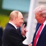 Is Trump Quietly Changing His Ukraine Strategy? Two political leaders shaking hands during a meeting