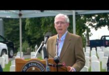 McConnell breaks weeks of silence about health condition in new note