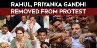 Rahul Gandhi News | Rahul, Priyanka Gandhi Removed From Protest Outside PM Modi's House