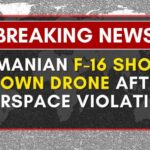 Romanian F-16 Shoots Down Drone After Airspace Violation, President Confirms | NewsX World