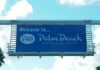 Trump Airport Battle Moves Beyond Politics Welcome sign for Palm Beach International Airport