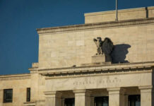 Independence Clash: Congress Corners Fed Boss Federal Reserve building exterior with eagle sculpture