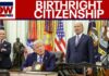 Pres. Trump signs exec. orders on birthright citizenship