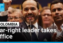 A Conservative Comeback Begins in Colombia Colombia's Abelardo de la Espriella takes office, vows war on guerrillas • FRANCE 24 English