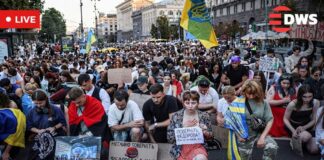 LIVE: Kyiv Residents Protest Wartime Election Push by Ousted Defense Minister | DWS News | AC14