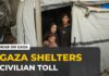 Israeli air strikes intensify across Gaza: Rising civilian toll and makeshift shelters destroyed