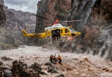 🚨 Grand Canyon Flash Flooding Disaster | 62 Airlifted, Phantom Ranch Destroyed & Bridge Collapses.