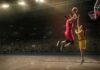 The WNBA’s Culture War Just Got Louder Two basketball players contest a layup under the hoop