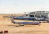 A Faith-Based Change Is Coming to DFW Airport American Airlines jets at an airport terminal