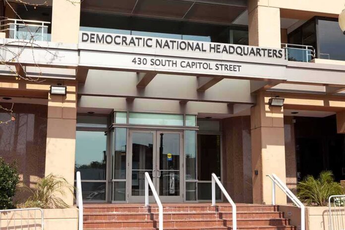 shutterstock_500014627 Democratic National Headquarters building entrance