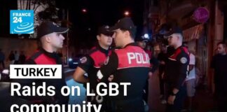 Dozens arrested as Turkish police raid LGBTQ bars, activists' homes • FRANCE 24 English