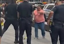 Woman killed, man wounded in random Times Square stabbing; NYPD fatally shoots suspect