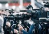 A New Nuclear Threat Just Entered The Pacific Broadcast cameras on tripods at a press event
