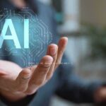 AI Panic: Altman Demands Tough Guardrails Hand holding glowing AI hologram