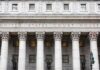 A Stunning 9/11 Ruling Comes 25 Years Later United States courthouse facade with Corinthian columns