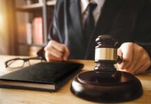 Reckless Rage Or Medical Emergency? Judge with gavel striking sound block